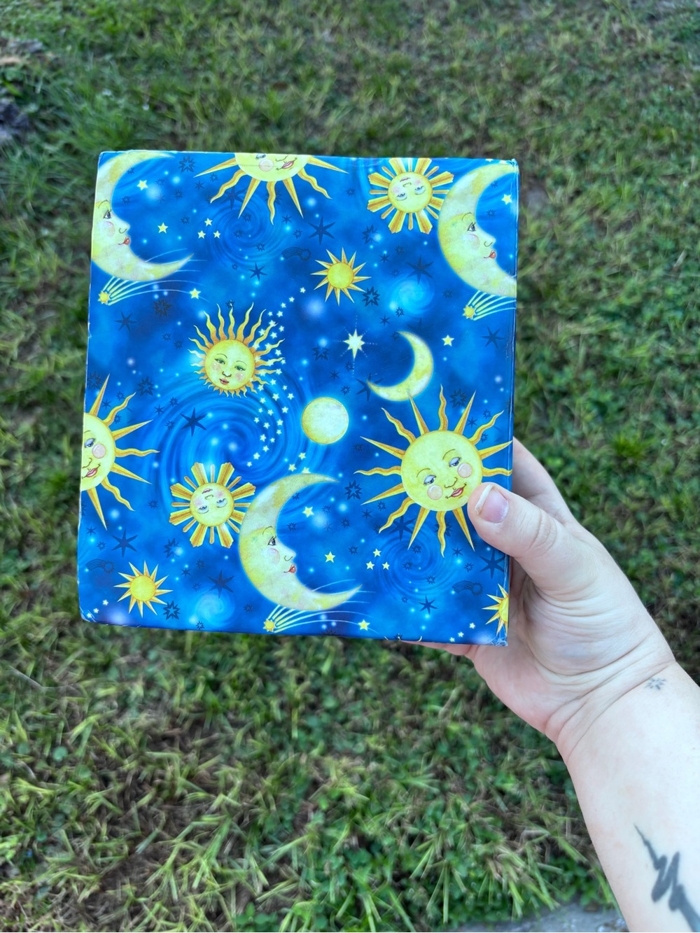 Vintage celestial photo album